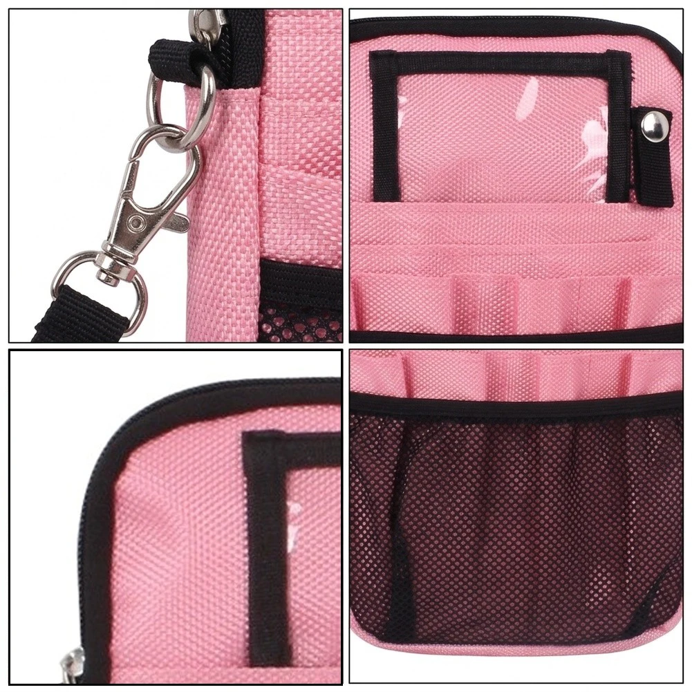 Functional Tool Waist Bag Featuring Quick Pockets Adjustable Strap and Clear ID Window for Daily Tasks Functional