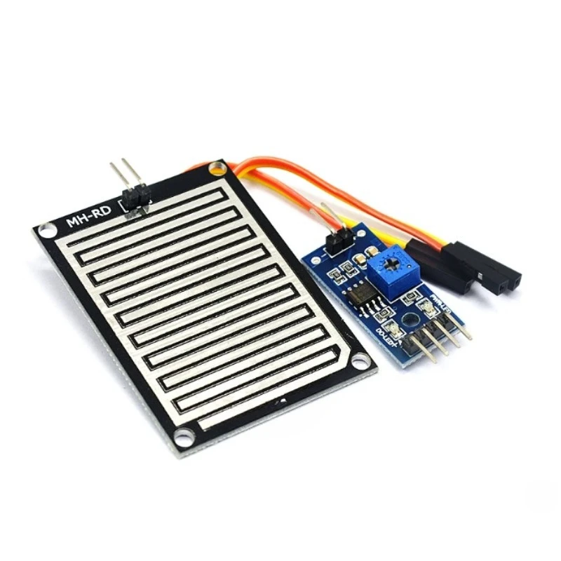 Weather Raindrop Sensor Module Rain Detector Water Level Monitoring Sensing Module