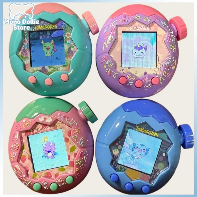 Genuine Bandai Tamagotchi Paradise Series Land/Sky/Ocean/Forest Version Electronic Pet Machine Toys & Protective Case Xmas Gift