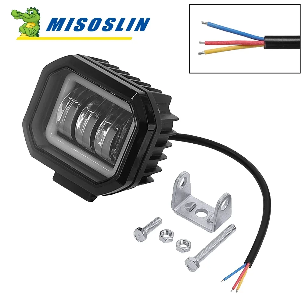 Lampe frontale LED étanche pour scooter électrique, lampe de sauna à l'iode, budgétaire vidéo,