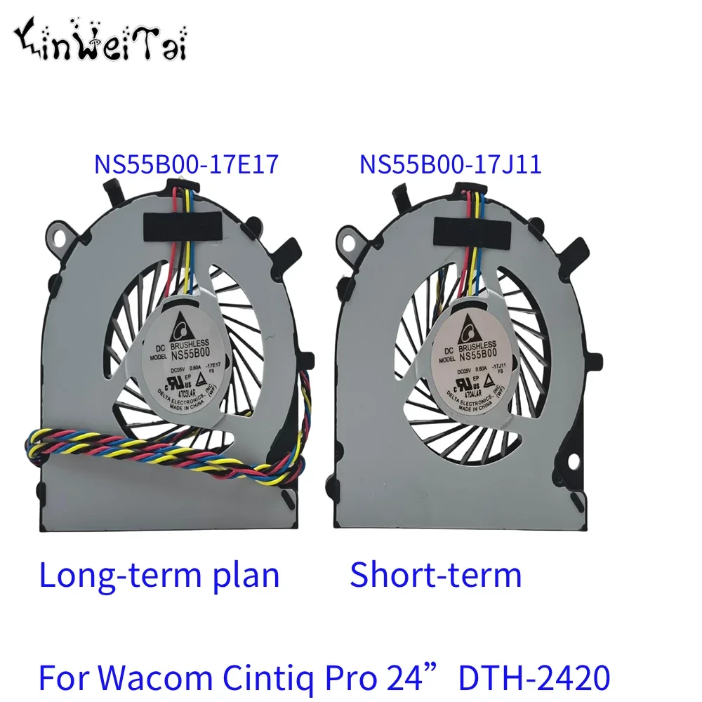 NS55B00 17E17 17J11 DC 5V Cooling fan for Wacom Cintiq Pro 24” DTH-2420 Cooling Fan