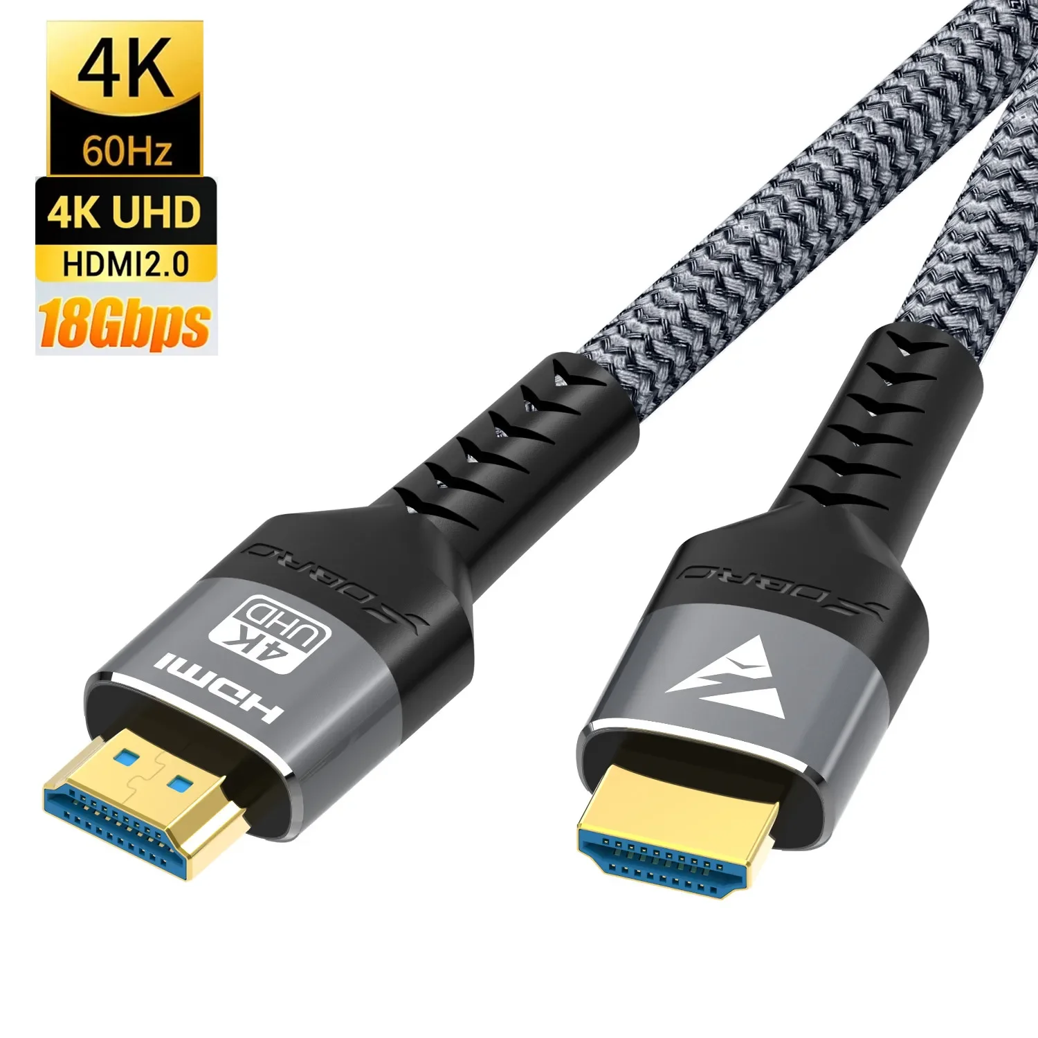 4K HDMI-compatible Cable 2.0 High Speed 4K@60Hz 1080P Ultra HD Video Cables Gold Connectors for PC Splitter Switcher Monitor Vid