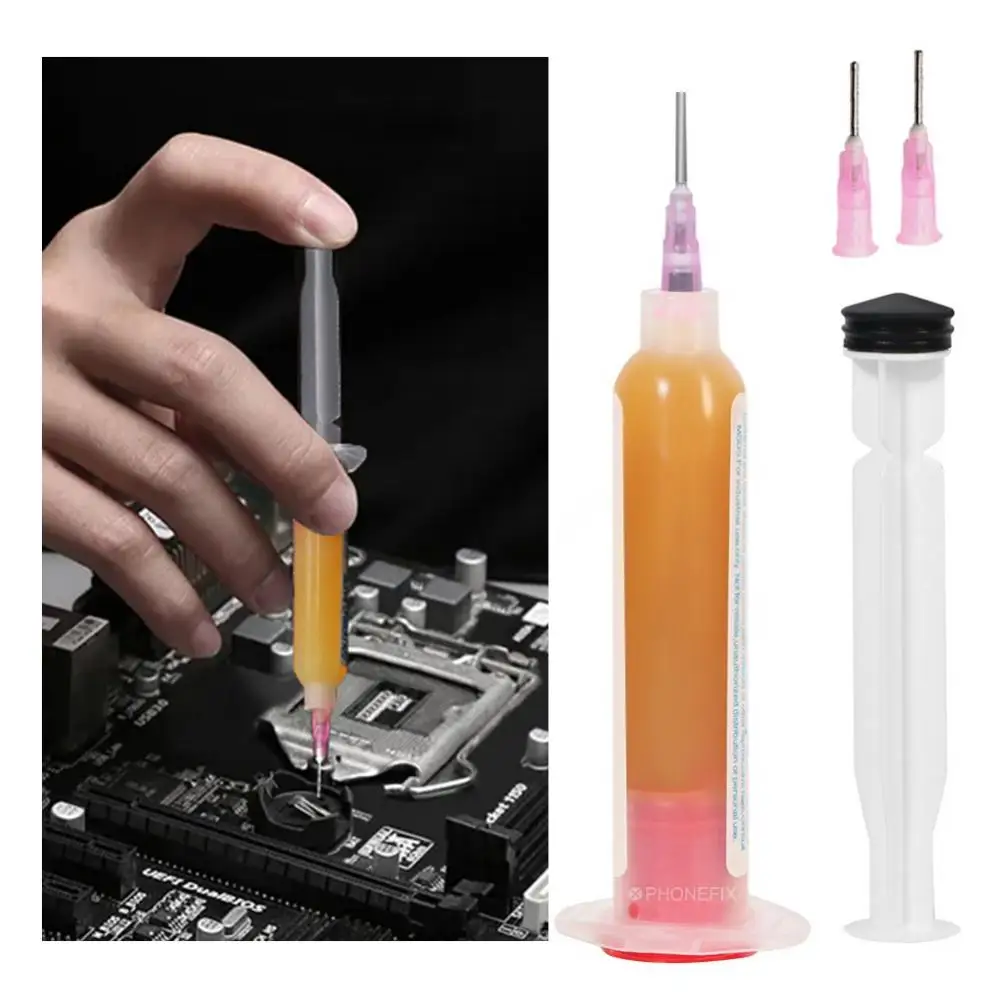 10cc Flux Soldering Paste Weak Acid SMD Grease SMT IC Repair Tool Solder PCB Welding Fluxes Welding Fluxes Soldering Supplies