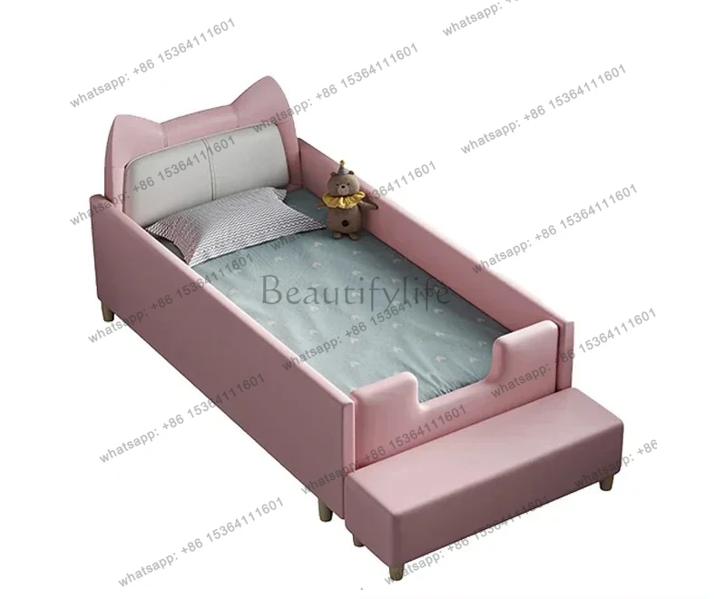 

Design Princess Girls Children Bed Mattress Set Modern Space Saving Children Bed Loft Baby Camas De Dormitorio Home Furniture