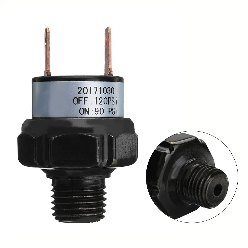 Premium Air Compressor Pressure Switch Control  1/8 NPT Connector  Improve Air Tank Pressure  Train Horn Accessory