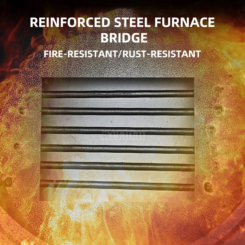 가정용 사각형 목재 스토브 야외 스테인레스 스틸 Kuchenka 쿡탑