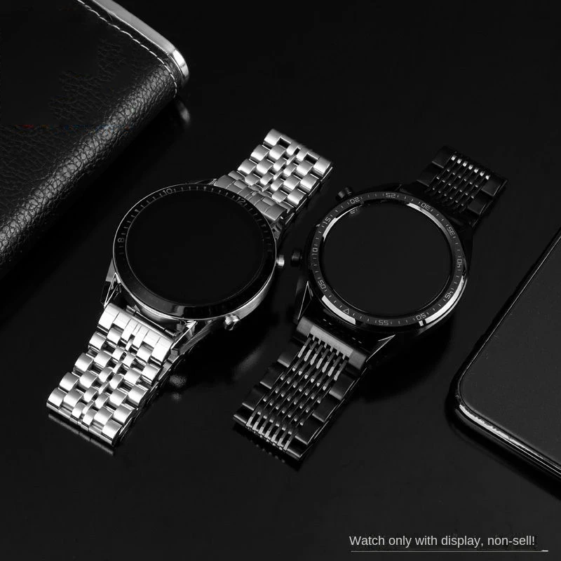 Für huawei gt4/3 präzisions stahl armband herren gt3 pro uhr 3pro 43mm 46mm edelstahl armband schnell verschluss uhr kette