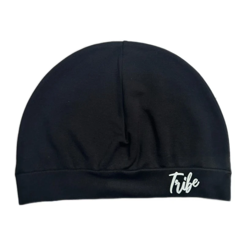 Letter Print Skull Cap Thin Beanie Soft Breathable Stretch Hat for Men Women Outdoor Sports Hiking Running Cycling All Season