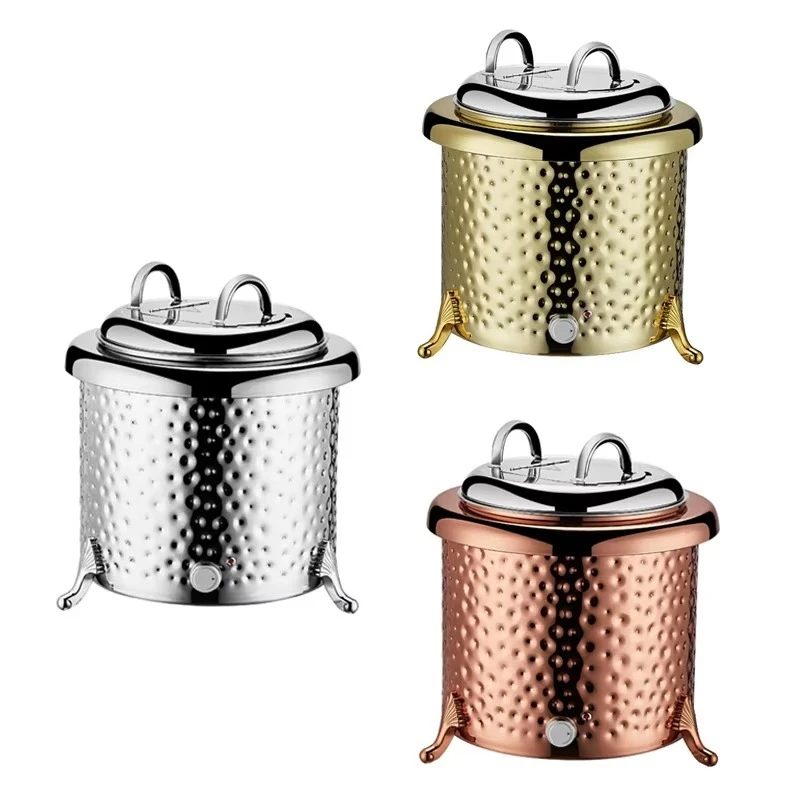 13L stainless steel luxury commercial catering buffet equipment electric soup pot