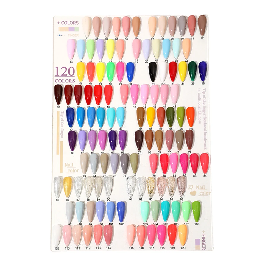 Hot Sell 120 Kleuren Jr Nagellak 6 Kleuren/Box Private Label Uv Gel Semi-Cured Langdurige Soak Off Gel Polish