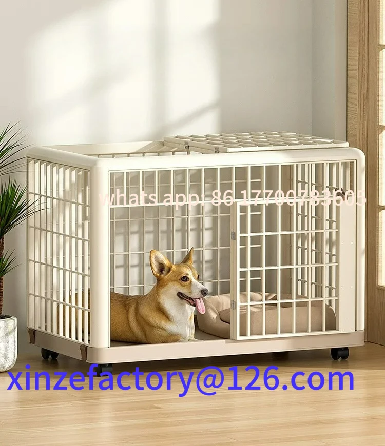 

Customizable Resin Small and Large Dog Cage Pet Cage Household Indoor Dog Fence