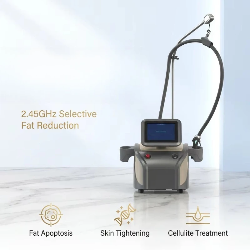 Microwave Slimming Machine Fat Loss Cellulite Skin Firming 2.45GHz Professional Body Contouring Air