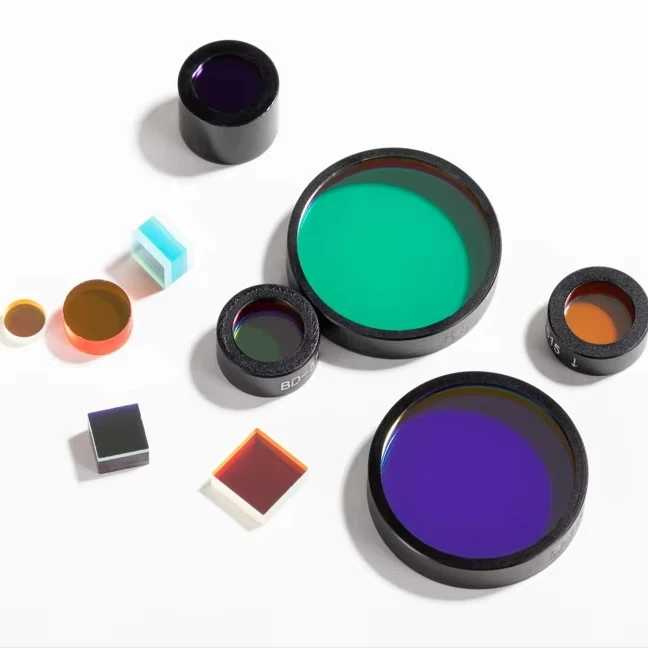 For industrial optical filter Ultra Reliable Optical Glass Dichroic Filters IAD Coating Precision Wavelength Control 90Percent T