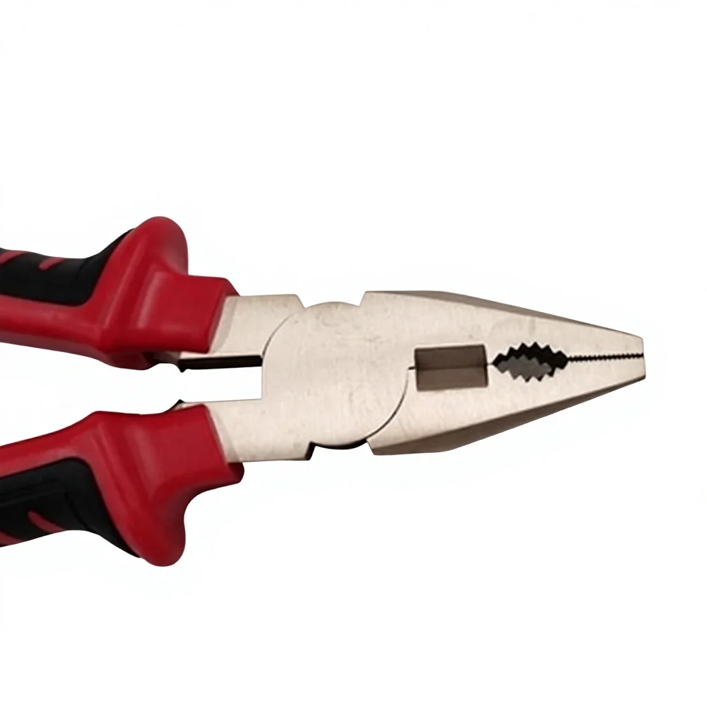 Explosion-proof tools, aluminum bronze 6-inch combination pliers, with plastic handle, high quality, made in China