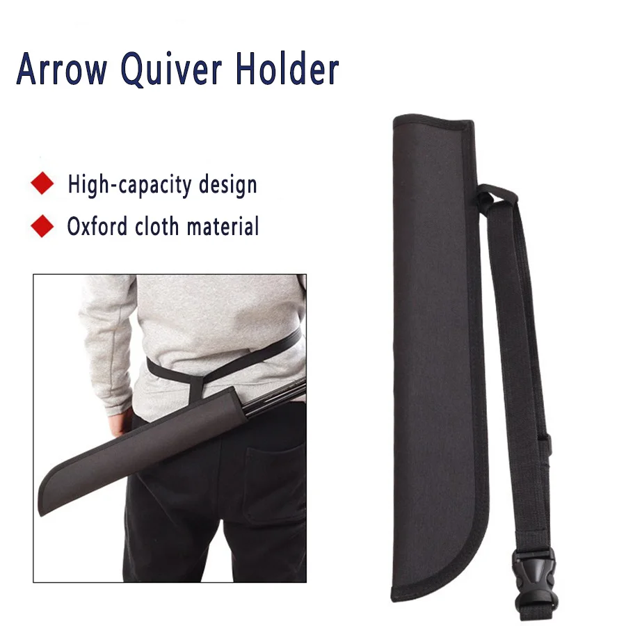 

Arrows Bag, Adjustable Belt for Hunting Archery for Youth and Adults Holder Bag Arrows Quiver Buckle Designed Arrow Backpack Bag