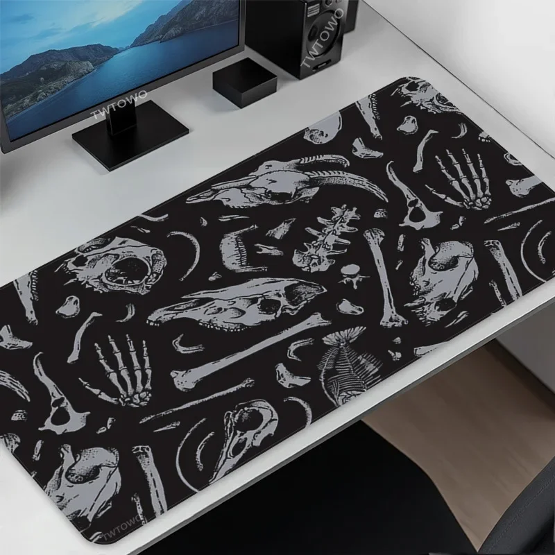 

Mouse Pad Gaming Cool Dinosaur Fossil Horror printon demand Home Computer HD Mousepad XXL Mouse Mat Soft Carpet PC Table Mat