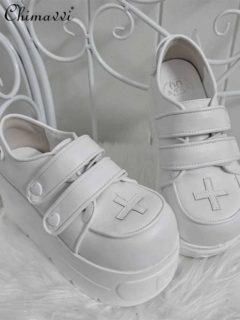 

Original Japanese Medical System Platform Shoes 2026 New Subculture Thick Sole Shoes Sweet Cool Girl Versatile Lolita High Heels