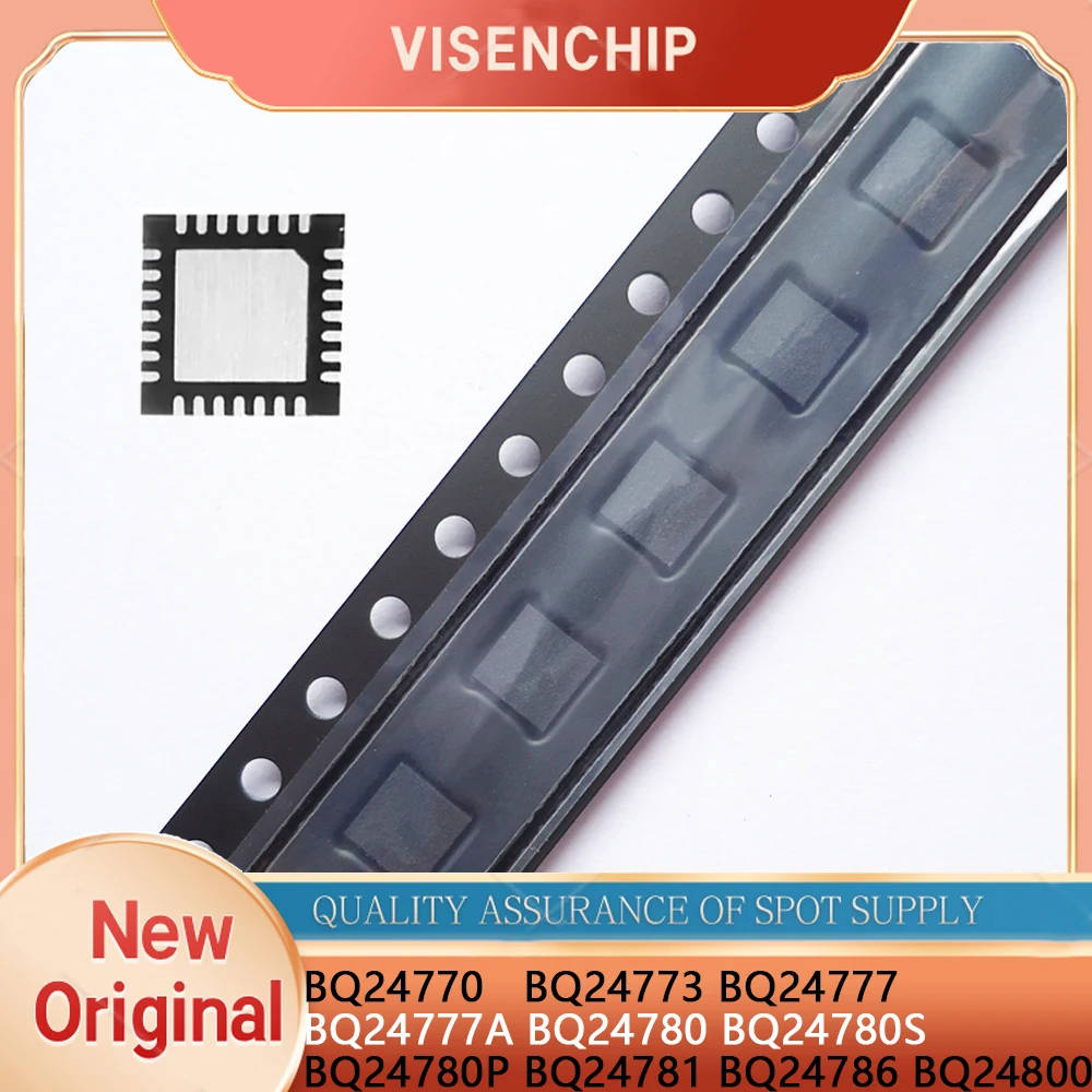2 piezas BQ24770 BQ24773 BQ24777 BQ24777A BQ24780 BQ24780S BQ24780P BQ24781 BQ24786 BQ24800 24770 24773 24777 24777A 24780S QFN28