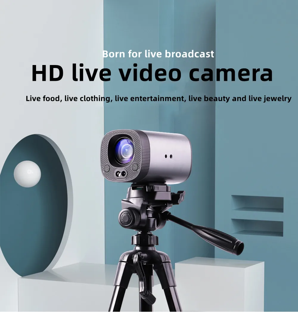 Live Camera Comes with Beauty 10X HD Fast Auto Focus for Youtube Tik Tok Live Camera Anchor Professional Equipment HDMI USB3.0