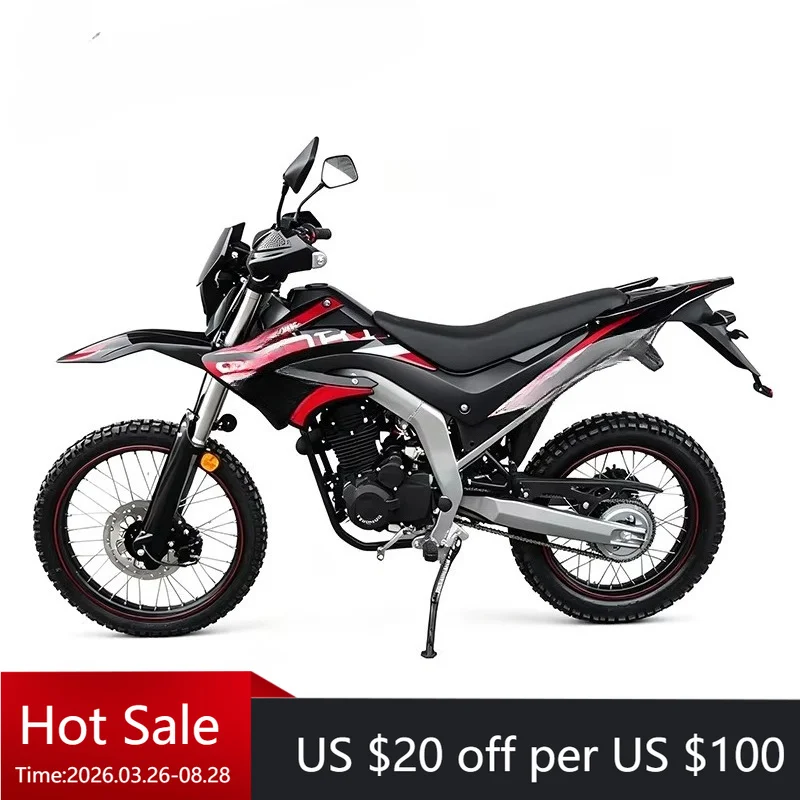 Tc Yinxiang French Off-Road Motorcycle Gen 2 200cc  Electric Start Road Motorcycle, International Edition 5-Speed Manual