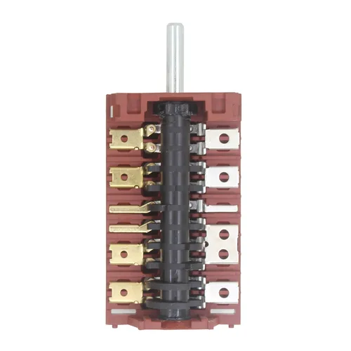 Imagen 2 del producto Interruptor de posición FD103 para vaporizador de horno, interruptor de función rotativa de palanca para estufa eléctrica, 16A, 250V, 5 + 0, 1 unidad