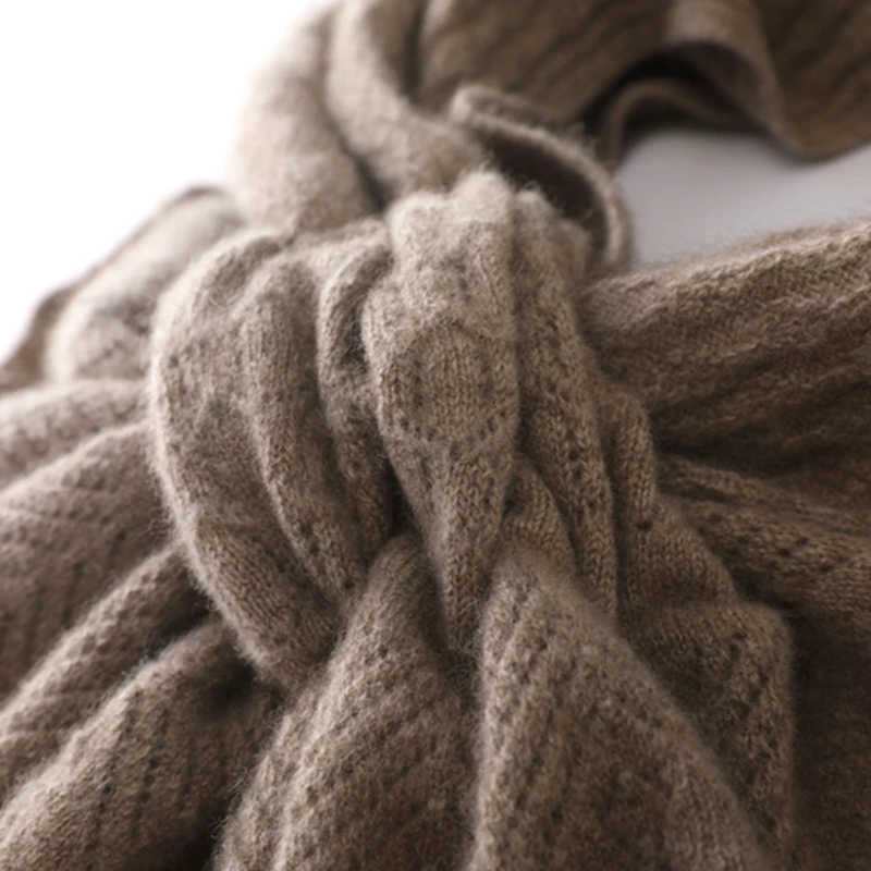 KOIJINSKY New Cashmere 90*38 Women in spring, autumn and winter, soft warm needle knitted scarf