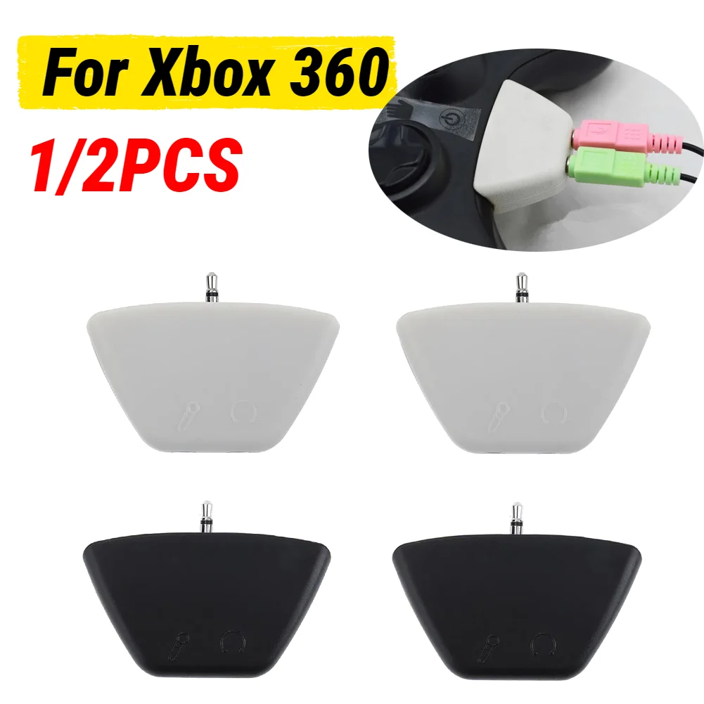 Adaptador convertidor para Xbox 360, Conector de micrófono de 3,5mm a 2,5mm, adaptador de Audio para Xbox 360, adaptador de auriculares