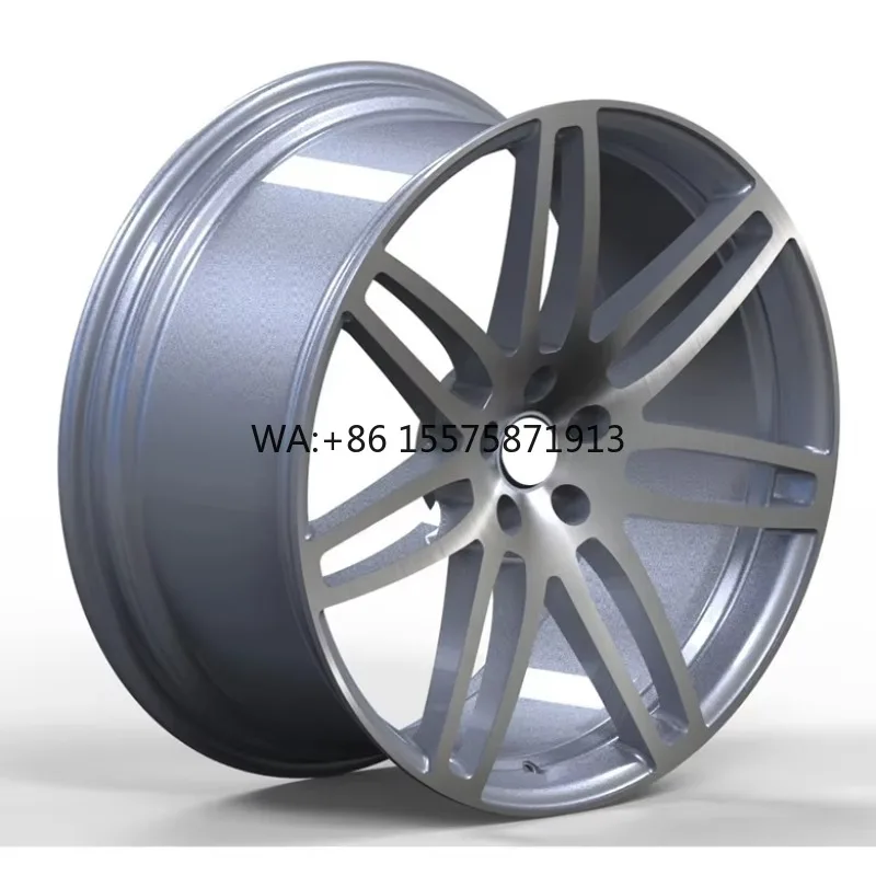 

Wheel Custom High Quality Forged Wheels 19. 20 "5 Hole Gun Grey & Machined Surface