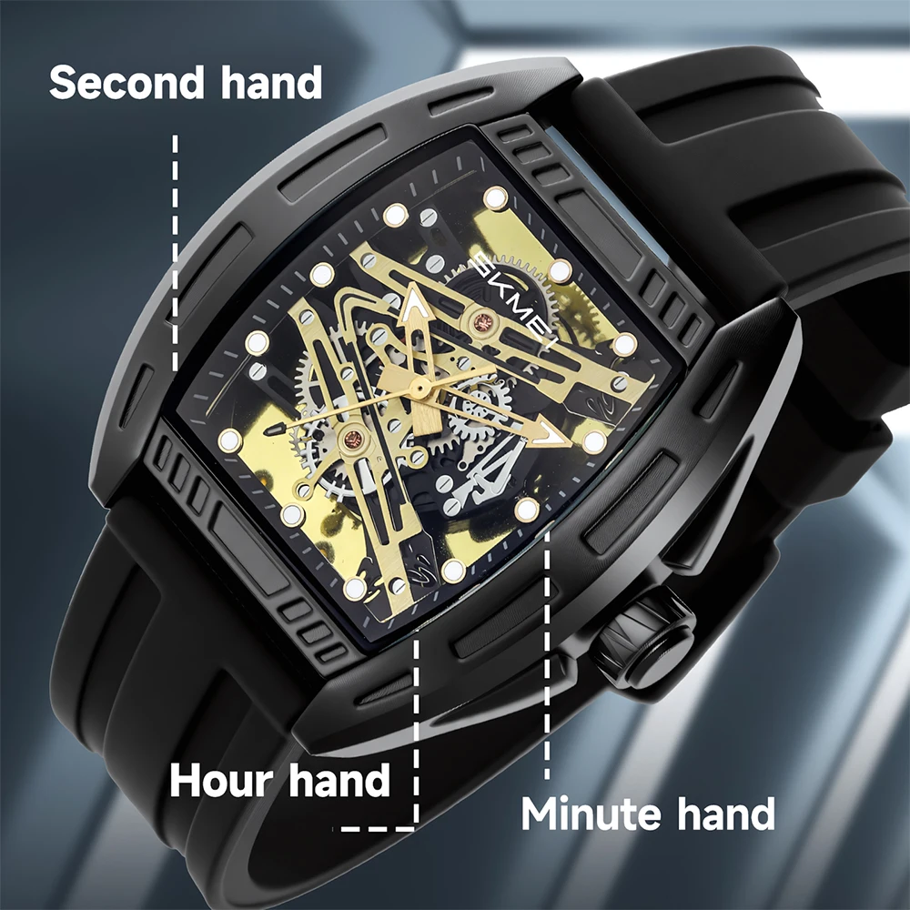 SKMEI Business Quarzwerk Uhren Für Männer Frauen Mode Design 3Bar Wasserdicht Zeit Datum Armbanduhren Luxus Kreative Uhr