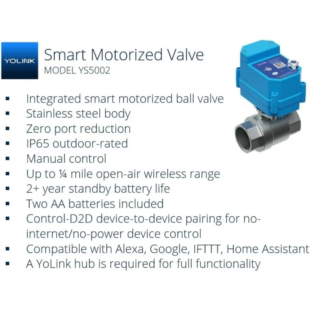 LoRa Smart Water Leak Protection System, Including 3/4