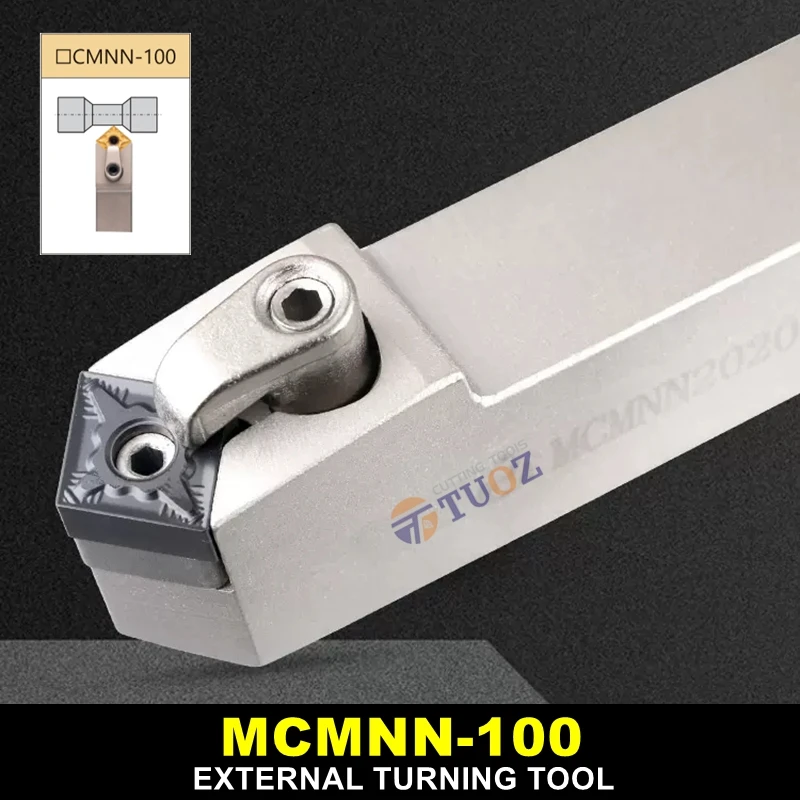 External Turning Tool Holder Cutter MCMNN MCMNN2020K12-100 MCMNN2525M12-100 Turning Lathe Tool Holder for CNMG1204 Inserts