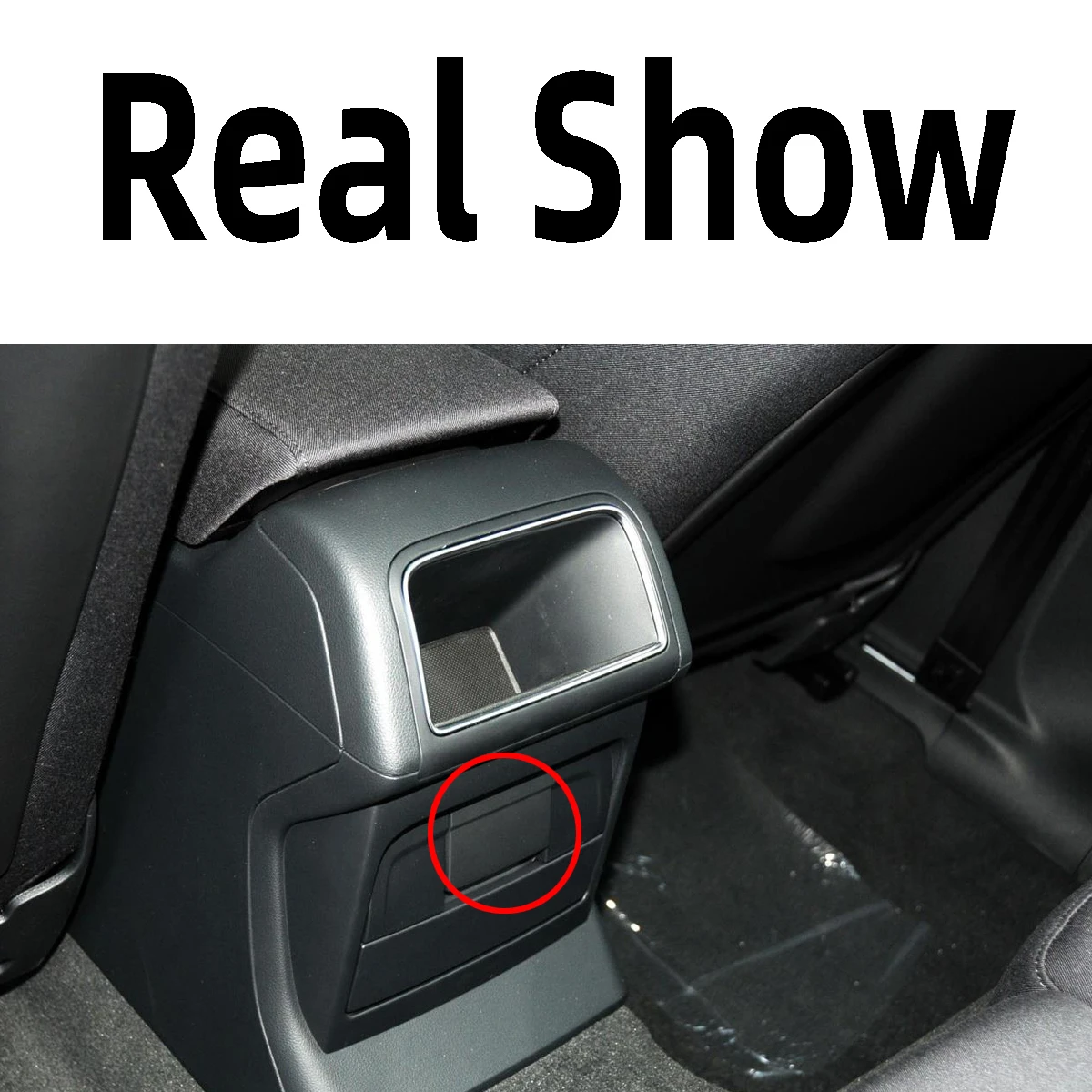 Audi A4 A5 ドアパネル スエード調 カバー 4枚セット New Console Rear Ashtray Door Cover Lid For Audi A4 B8 Avant RS4