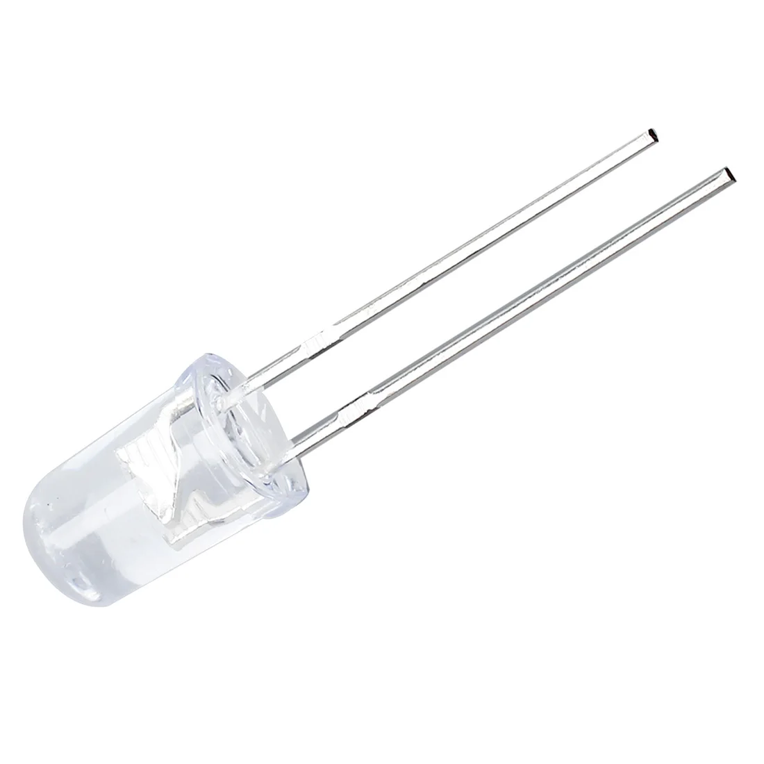 ABUL-5Mm 直径クリア丸頭青色発光ダイオード LED 50 個