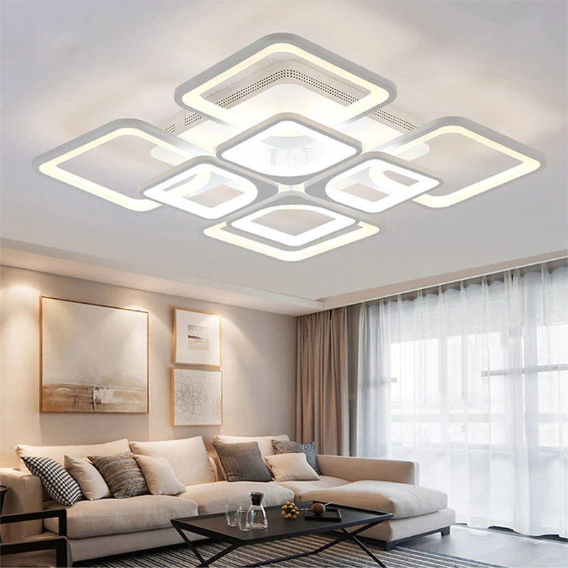 Modern Ceiling Lights Living Room BedroomDining Room LEDCeiling Lights,led chandelier with remote control,bluetooth ceiling lamp