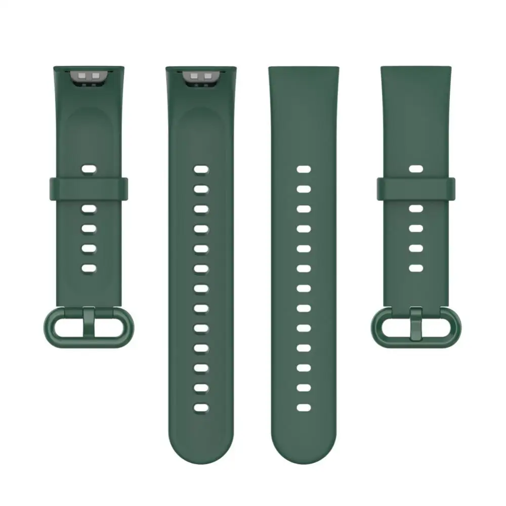 Correa de silicona para reloj inteligente, pulsera de repuesto de 1 a 10 piezas para Mi Watch Lite 2 3 Lite