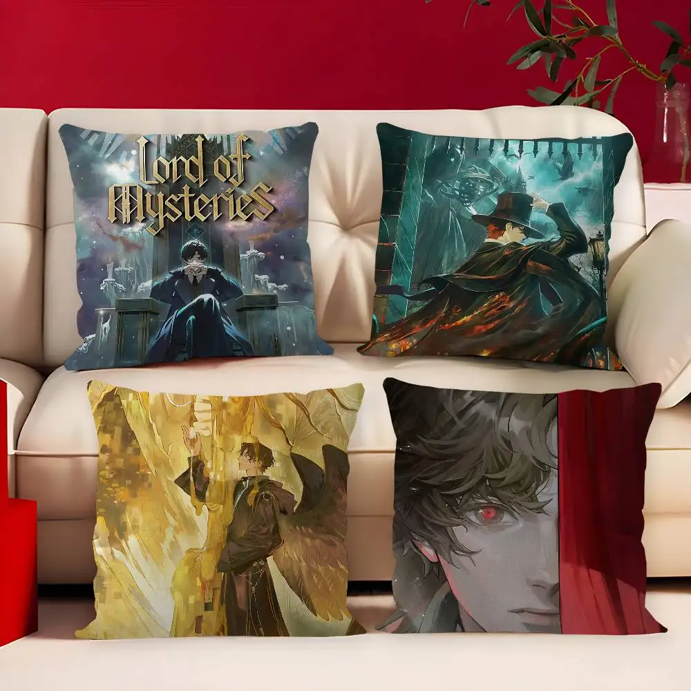 Beliebter Lord Of Mysteries Klein Fantasy Retro-Kissenbezug, Dekokissenbezug, bedruckter Kissenbezug für die Couch