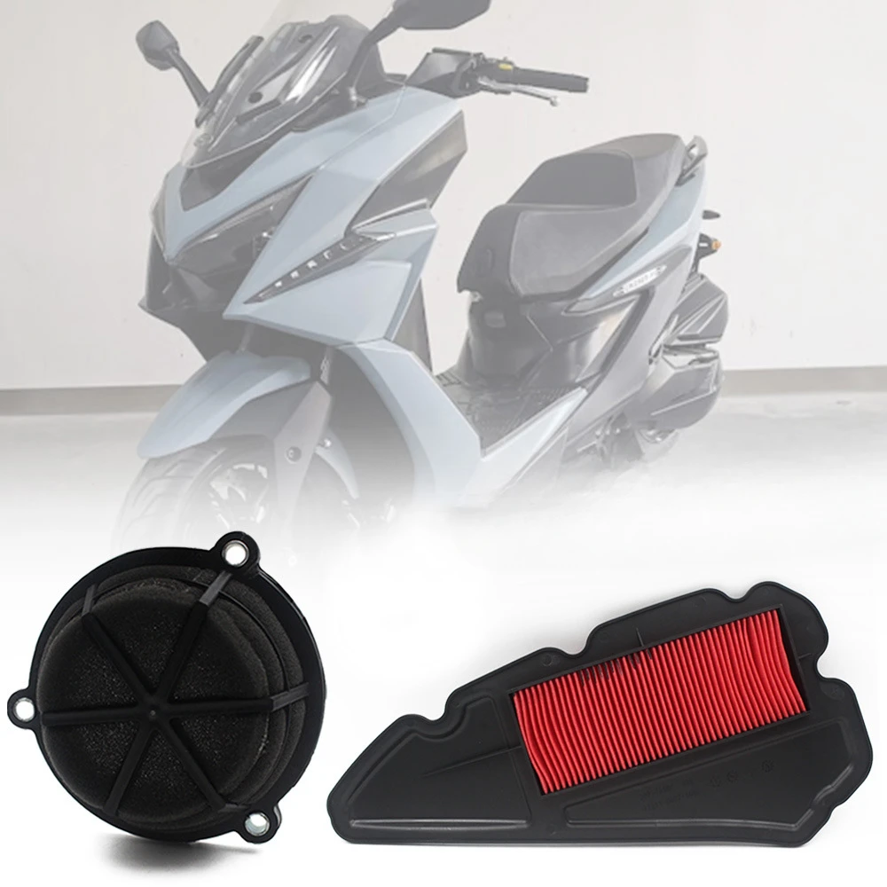 Motorcycle Air Filter CVT Filter Oil Filter For KYMCO ST250 CK250T-16 Intake Cleaner Engine Maintenance Replacement Parts