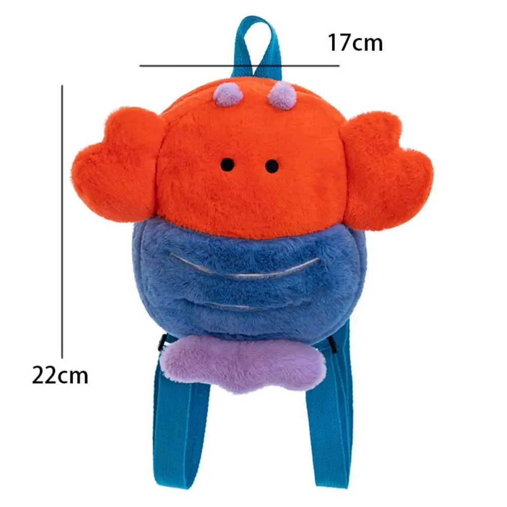 Kawaii Cartoon Pluche Pop Rugzak Marine Whale Turtle Schooltas Pluche Gevulde Boekentassen Verjaardagscadeaus