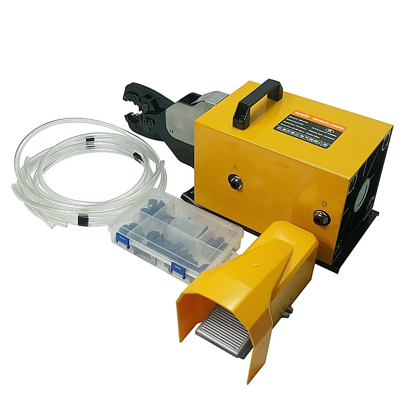 

Terminal Crimping Machine AM-240 New Pneumatic Heavy Duty Crimp Tools Cable Wire Terminals and Lugs for 6-240mm2 High Quality