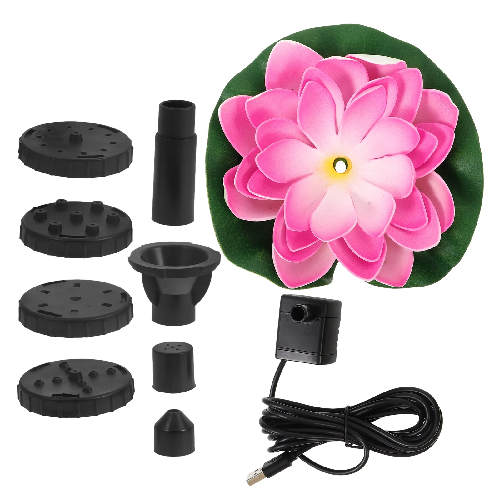 

Lotus Bird Bathtub Pond Accessories Outdoor Vending Machine Garden Fountain Fountains