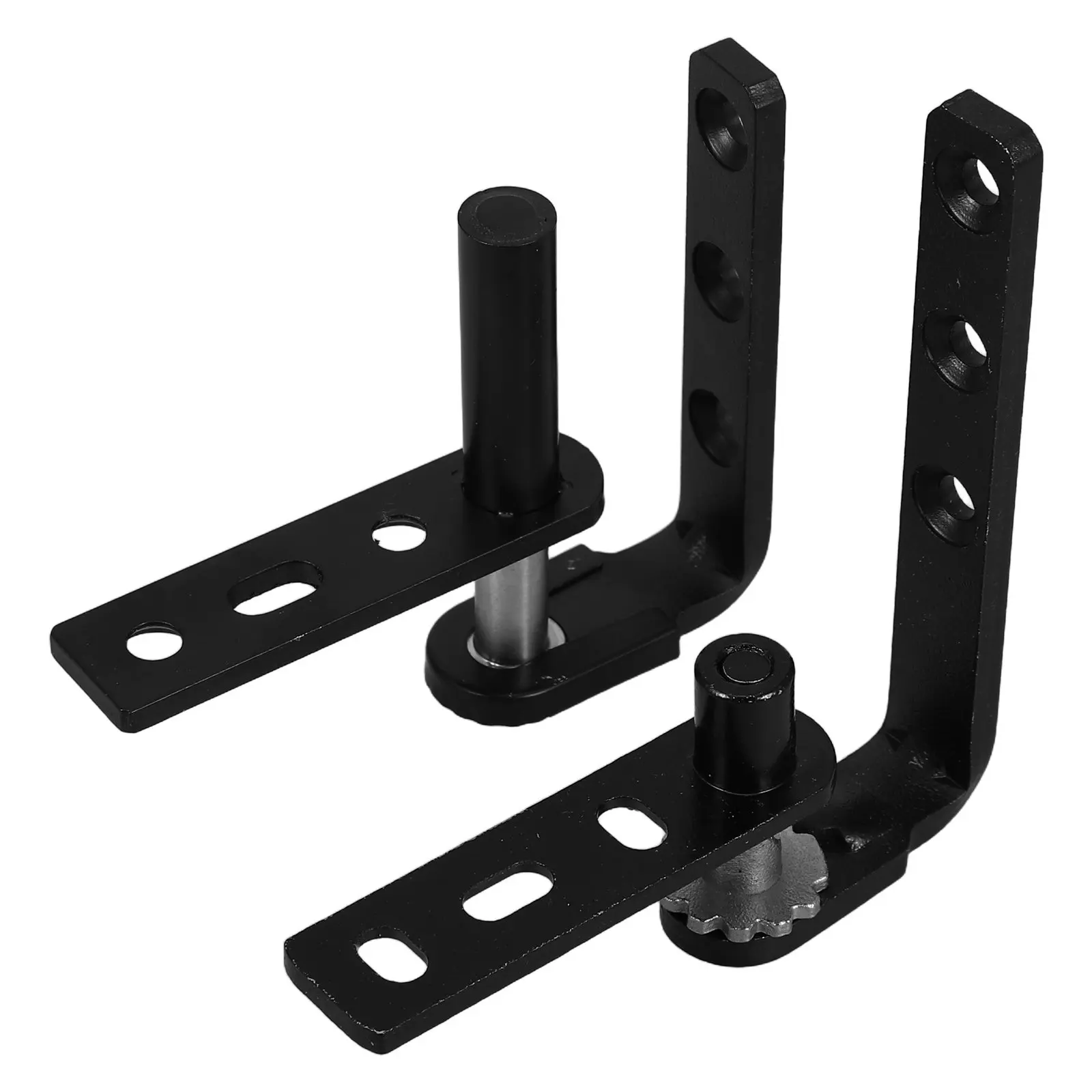 

1 пара скрытых дверных петель из нержавеющей стали, черные, с автоматическим закрыванием, для двустворчатых дверей, для интерьера кухни, кафе, бара