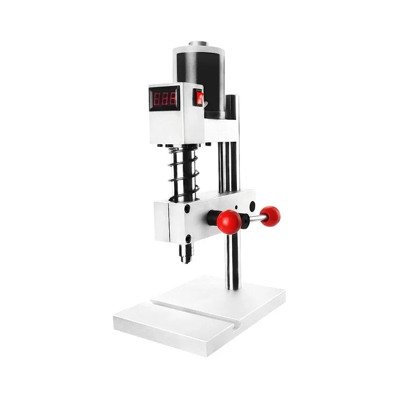 Mini 2nd Generation Precision Bench Drill Small DIY Drilling Tapping Machine for Beads Aluminum Steel Processing