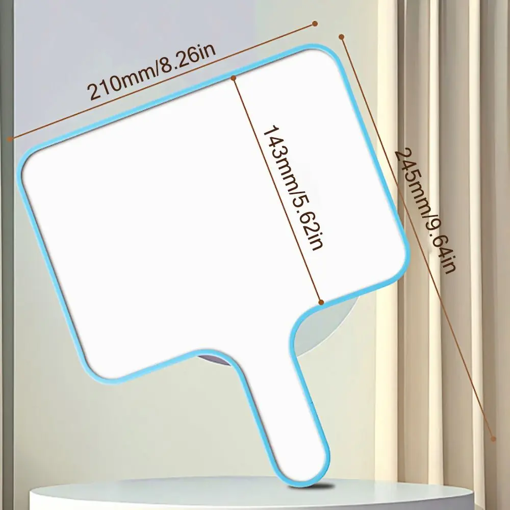 Portable Plastic Whiteboard Handheld Double-sided Writing Board Erasable Prompt Board School Office