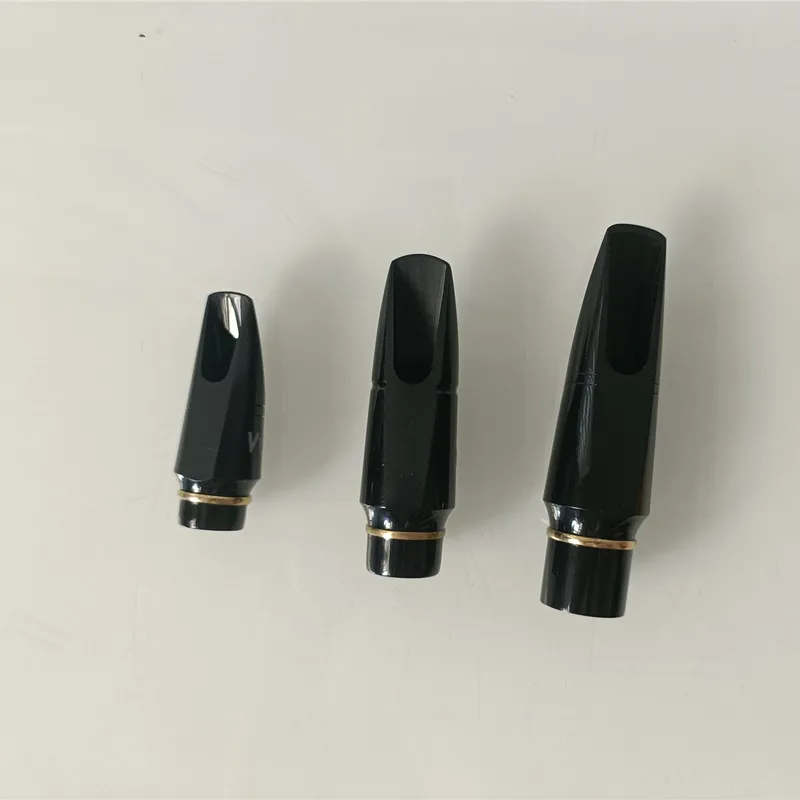 Free Shipping Brand New Tenor Soprano Alto Hard Rubber Saxophone Mouthpieces Bakelite Sax Mouth Pieces Accessories