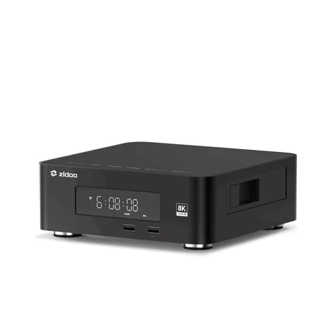 zidoo Z30 PRO-8K Media Player, Amlogic S928X-K  Processor 6G+64G,DV, HDR10+ Set Top Box,Android 11，BDMV/ISO，HDD Bay up to 16TB