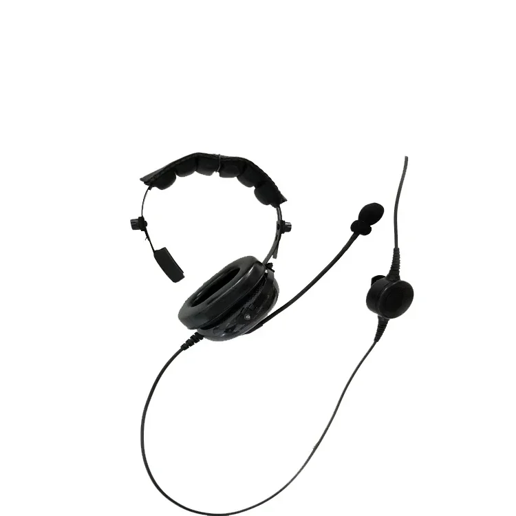 Single side hearing protection professional aviation headsets of SNR28dB rated