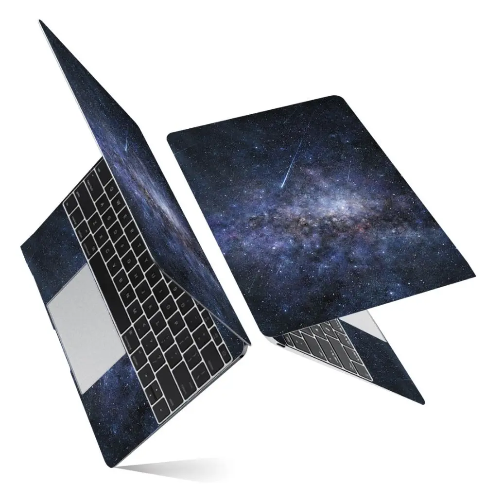 DIY 15inch Laptop Stickers Skins A+C Side Scratch-proof Notebook Computer Cover Skin for Macbook /HP / Dell / Lenovo / Acer