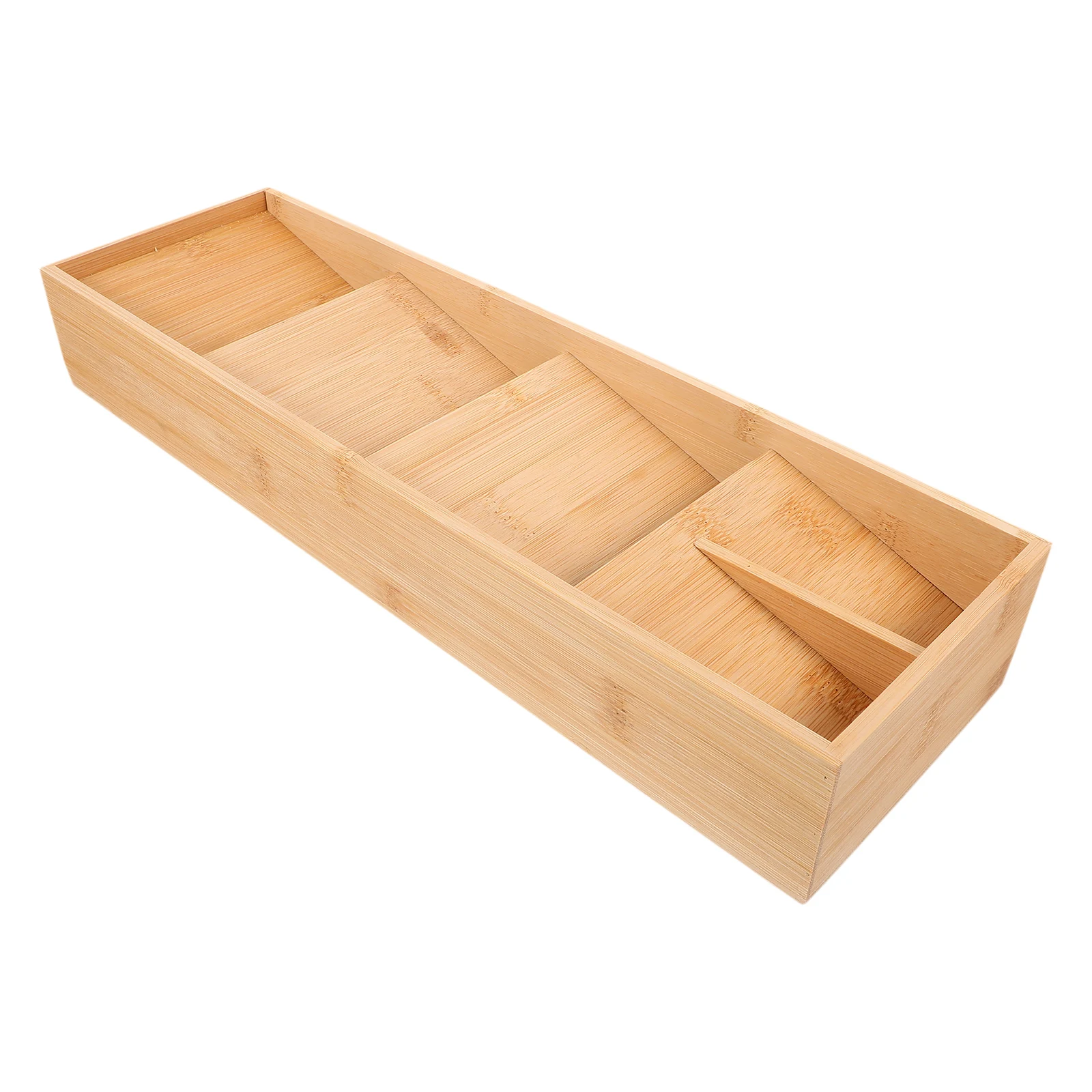 

Wooden Cutlery Storage Box Kitchen Utensil Holder Drawer ganizer Tray Spacesaving Design Versatile Use Silverware Flatware Spoon