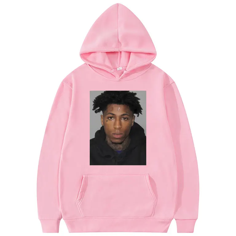 Rapper Youngboy Never Broke Again Mugshot Hoodie Men Women Hip Hop Vintage Sweatshirt Men\'s Casual Clothes Man Oversized Hoodies