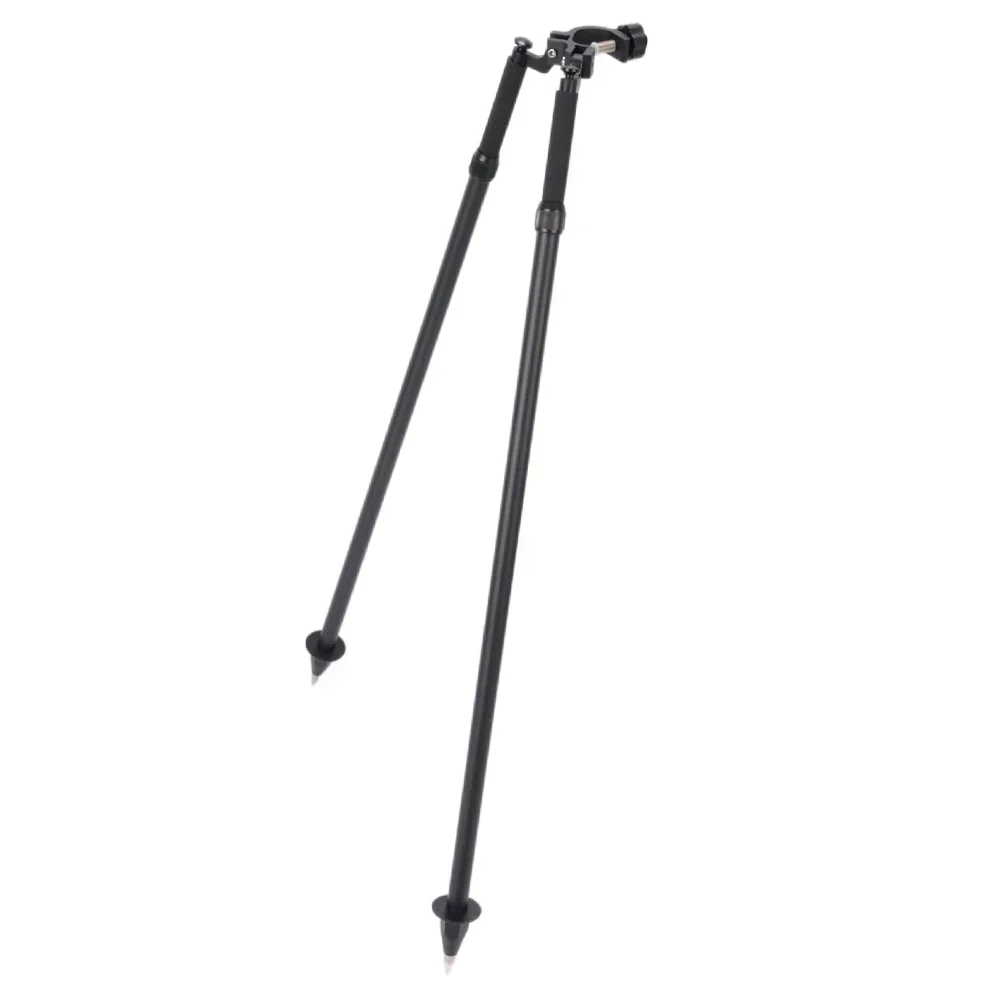 DZ22A Black Aluminum Bipod with Thumb Release Clamp for Prism Pole Leveling Rod Survey